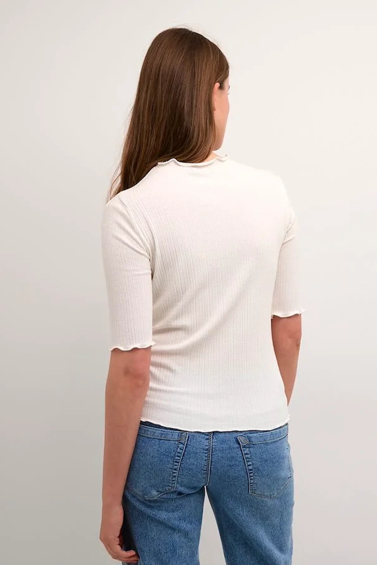 Karen By Simonsen Candace Short Sleeve Tee | Egret