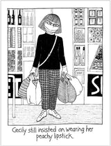 Cecily Tea Towel | Peachy Lipstick