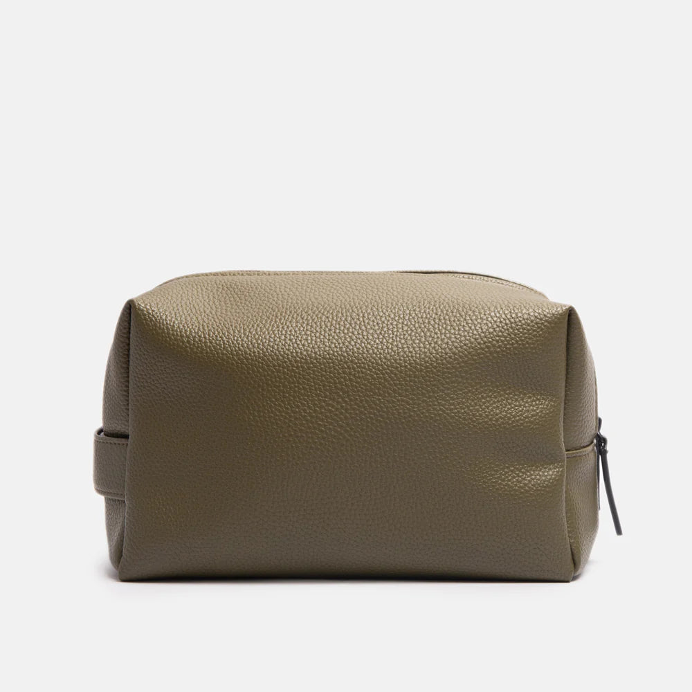 Caroline Gardiner Large Travel Washbag | Khaki