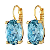 Dyrberg Kern Chantal Earrings | Aqua Crystal