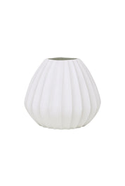 Maytime Table Lamp Wide Ridge | Matt White