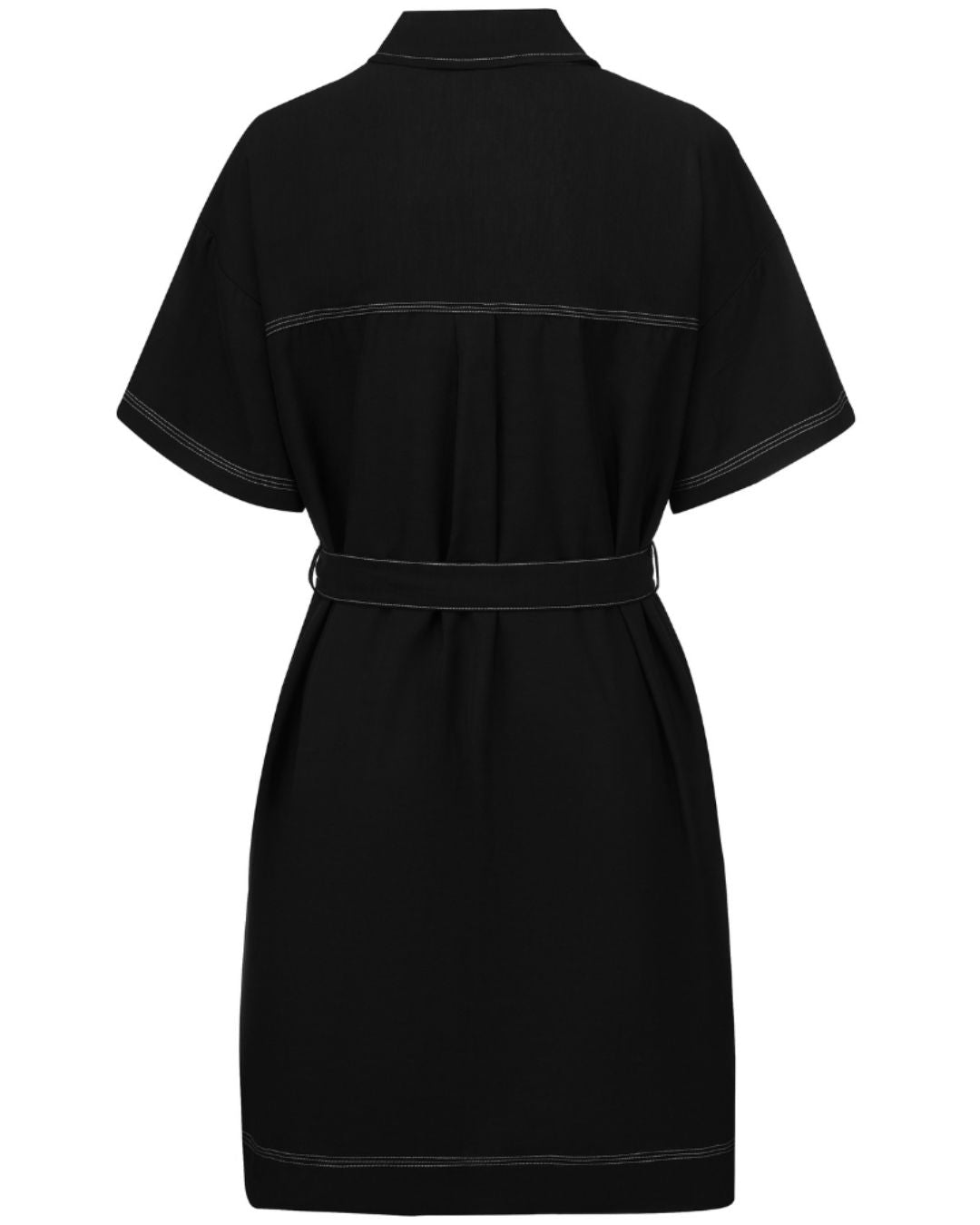 Moke Cora Shirt Dress | Black