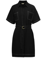 Moke Cora Shirt Dress | Black