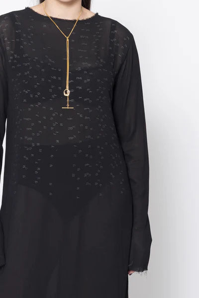 Company of Strangers Stark Dress | Black Scatter