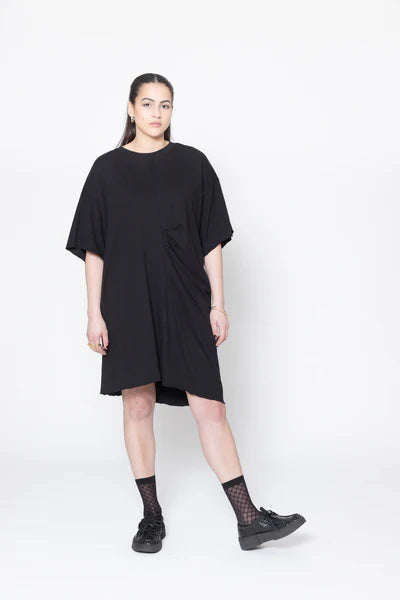 Company of Strangers Split Tunic | Black Knit