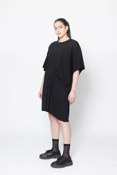 Company of Strangers Split Tunic | Black Knit