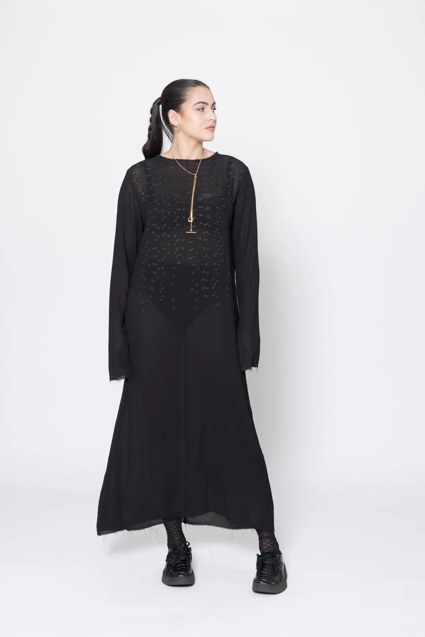 Company of Strangers Stark Dress | Black Scatter
