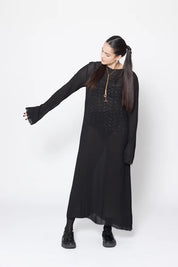 Company of Strangers Stark Dress | Black Scatter