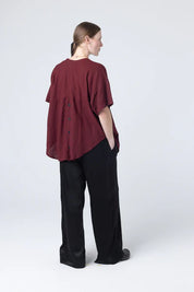 Company Of Strangers Fortune Tee | Merlot