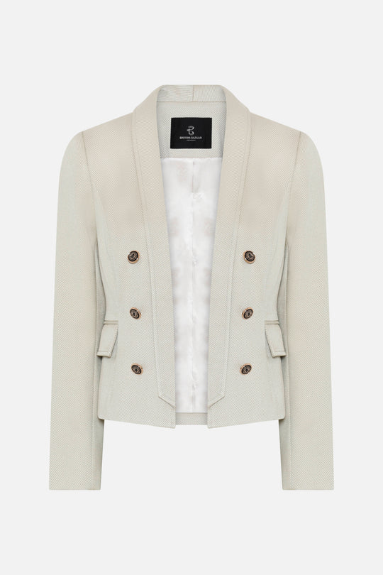Bruuns Bazaar Calcarea Akari Blazer | Eucalyptus