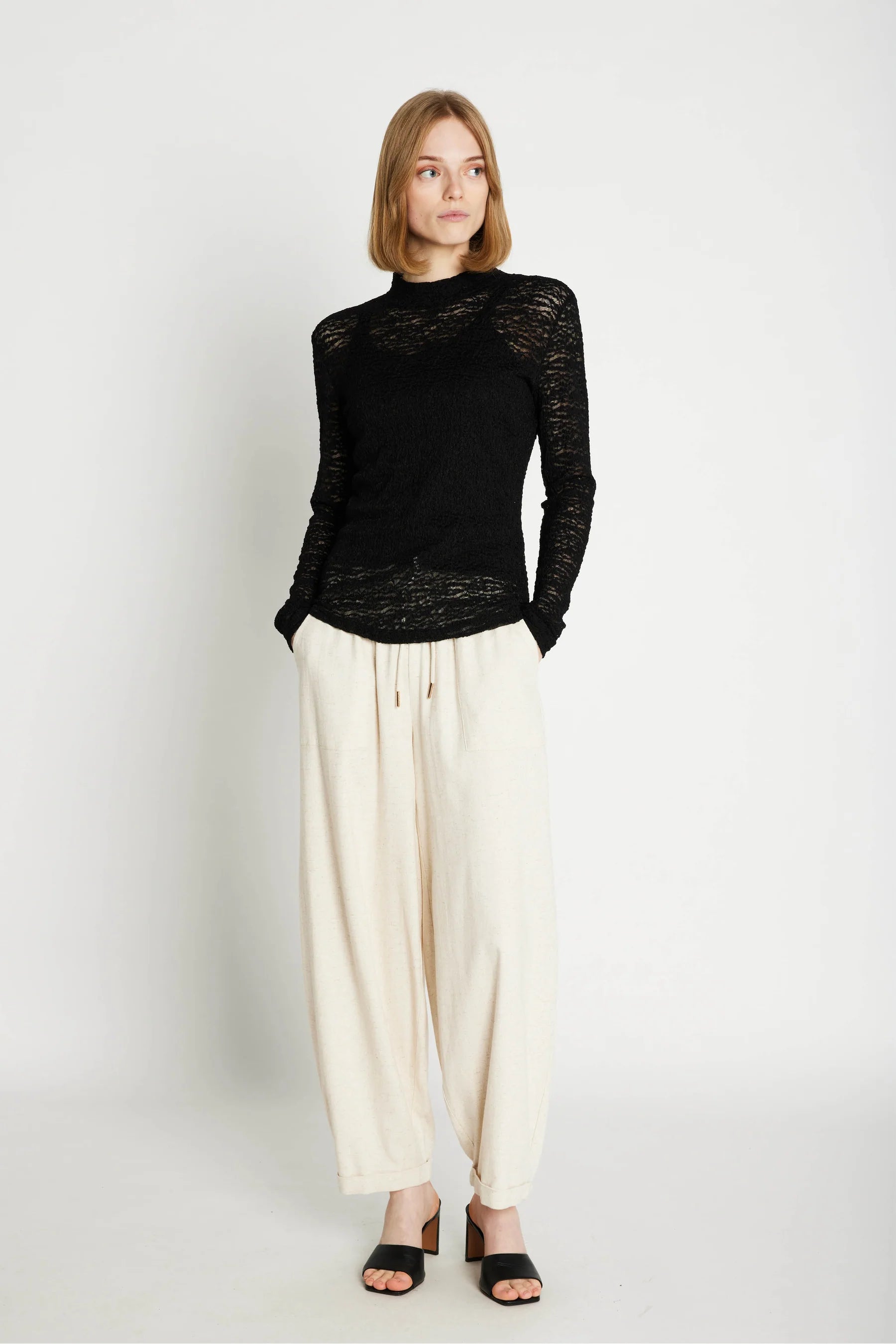 Rue de Femme Cameronia Trousers | Off white