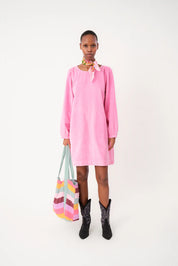 Lollys Laundry Carla Short Dress | Pink