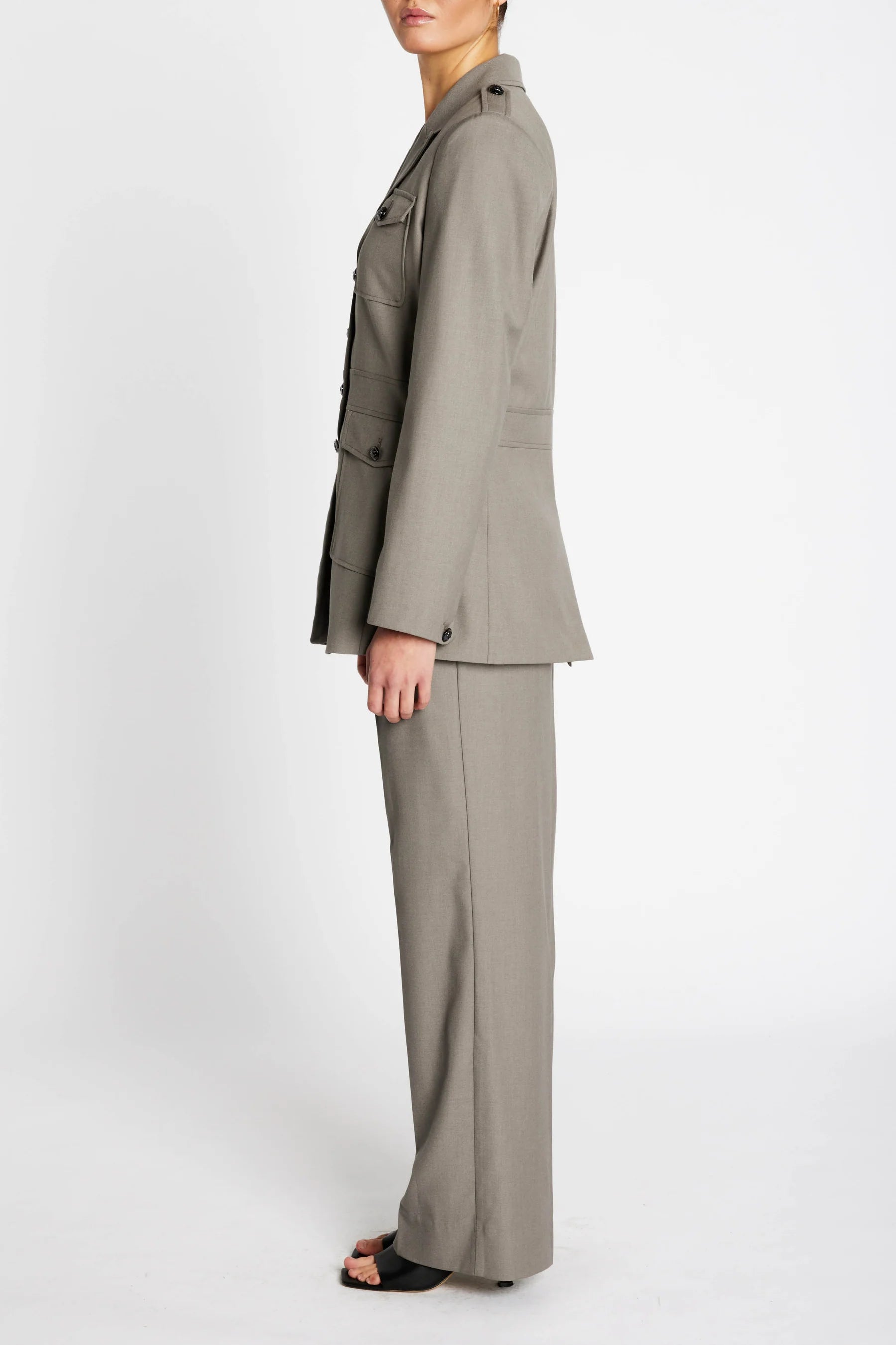 Bruuns Bazaar Carota Bikita Jacket | Concrete