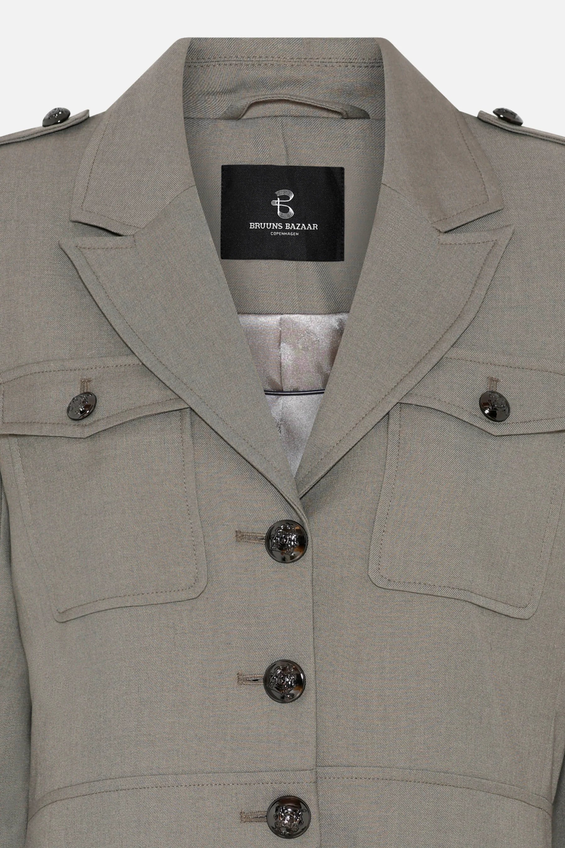 Bruuns Bazaar Carota Bikita Jacket | Concrete