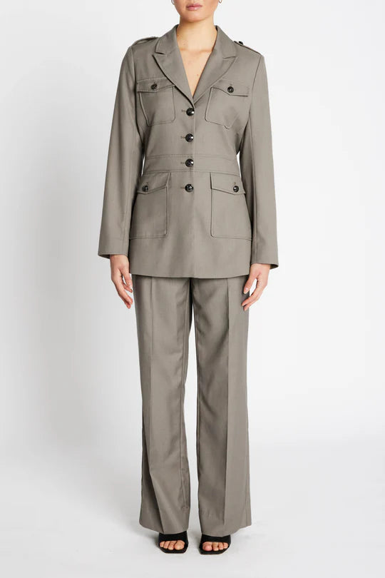 Bruuns Bazaar Carota Bikita Jacket | Concrete