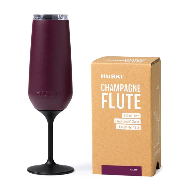 Huski Champagne Flute | Malbec