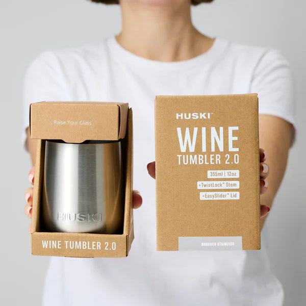 Huski Wine Tumbler 2.0 | Pale Pink