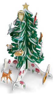 Petite Pop & Slot Advent Calender | Christmas Conifer