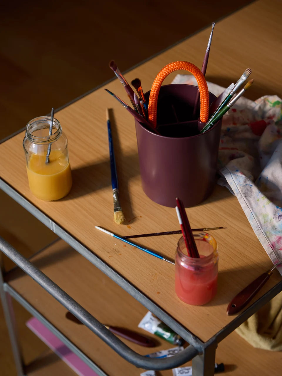 Citta & Jamie McLellan Tether Bucket | Plum