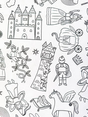 Colour Me Kids Washable Reusable Colouring Tablecloth | Once Upon A Time