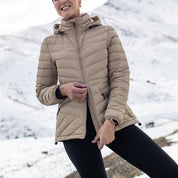 Moke Cushla Packable Puffer Down Jacket | Palomino