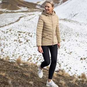 Moke Cushla Packable Puffer Down Jacket | Palomino
