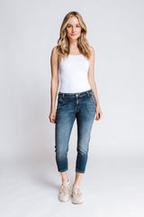Zhrill Women's Capri Jeans DALVA | Blue