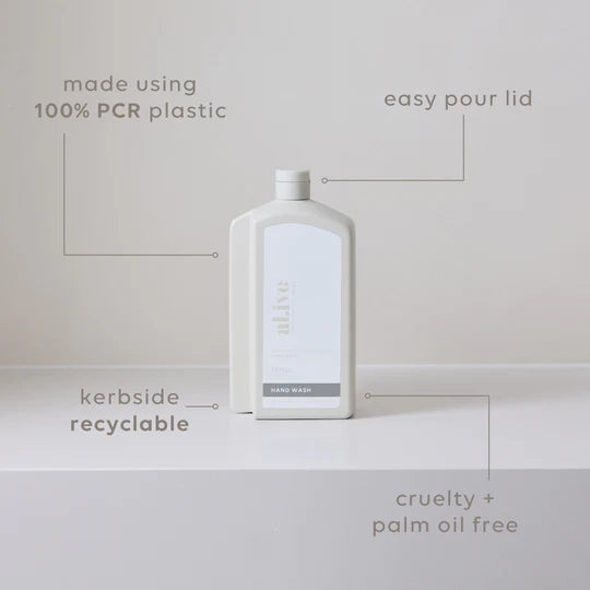 Al.Ive Refil Hand Wash | 1L Lemon Myrtle & Honeydew