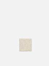 Citta Pois Cocktail Napkin White | Mustard