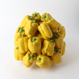 Ceramic Bell Pepper Vessel | Yellow