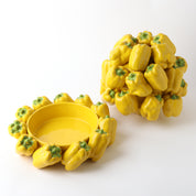 Ceramic Bell Pepper Vessel | Yellow