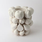 Ceramic Mixed Fruit Vessel | White