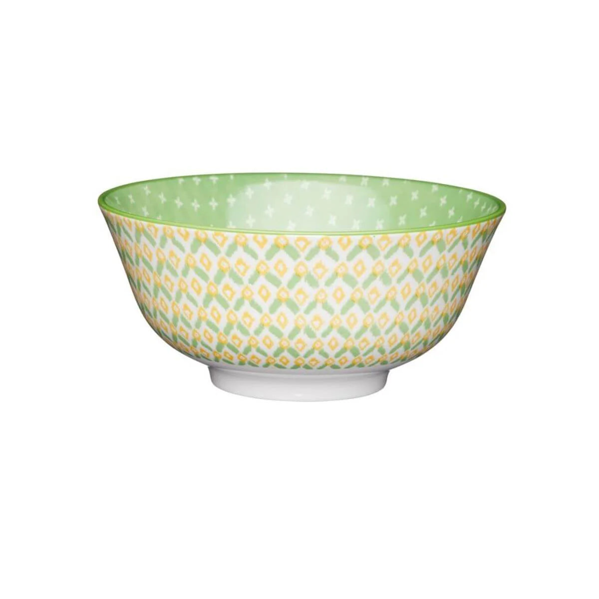 Mikasa Does it All Bowl | 15.7cm Geometric Green