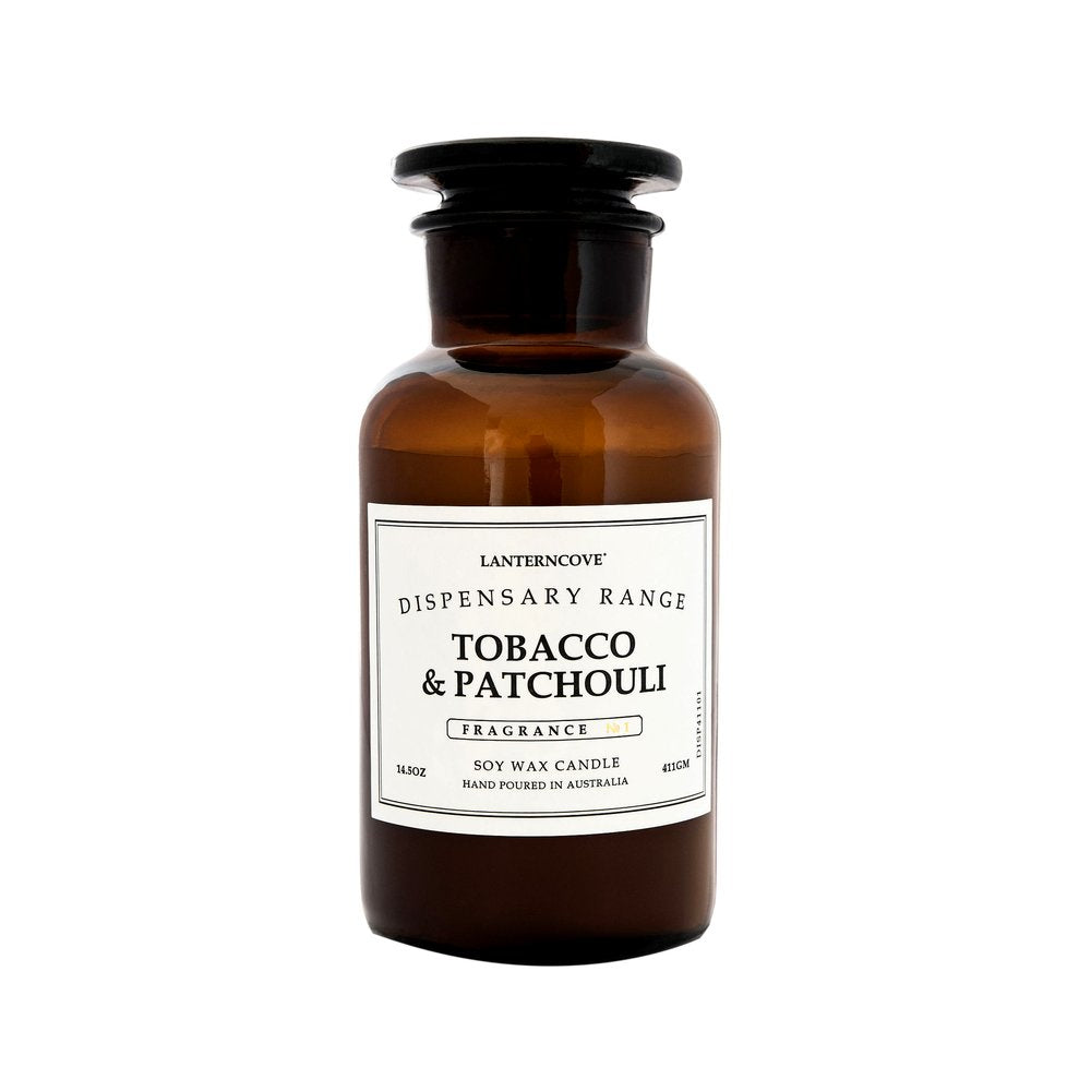 Lantern Cove Dispensary 14.5OZ | Tobacco & Patchouli