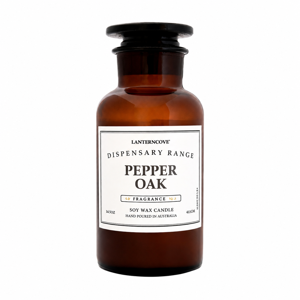 Lantern Cove Dispensary Candle 14.5OZ | Pepper Oak
