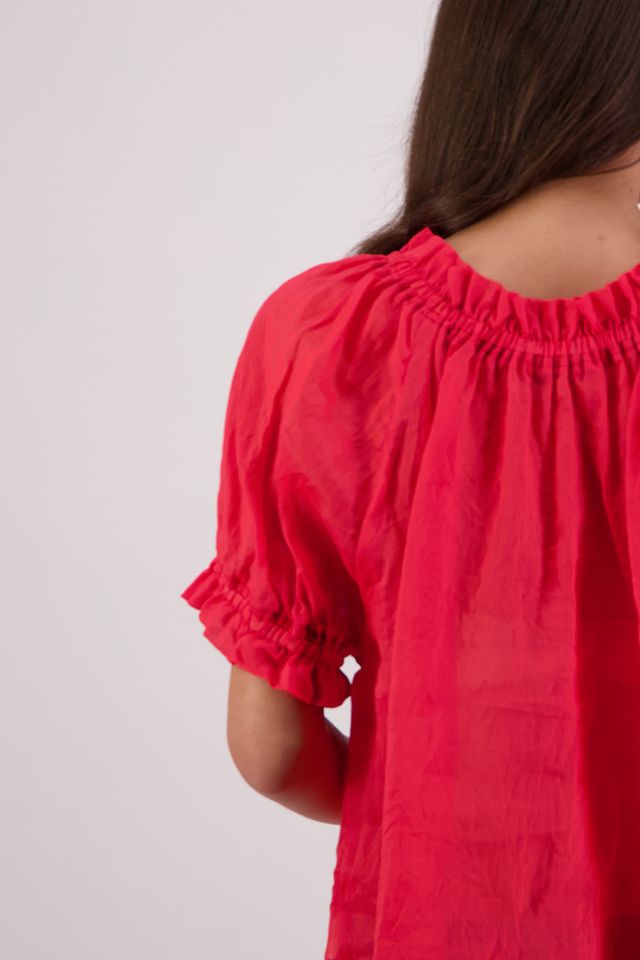 Briarwood Teddy Top | Red