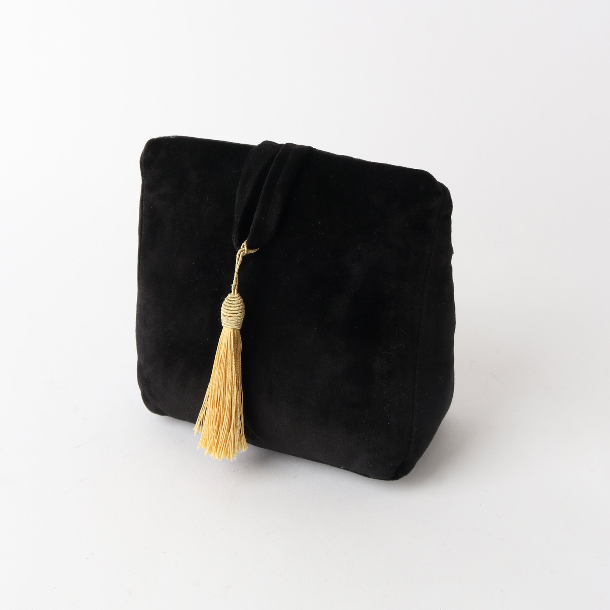 Le Forge Velvet Doorstop | Black