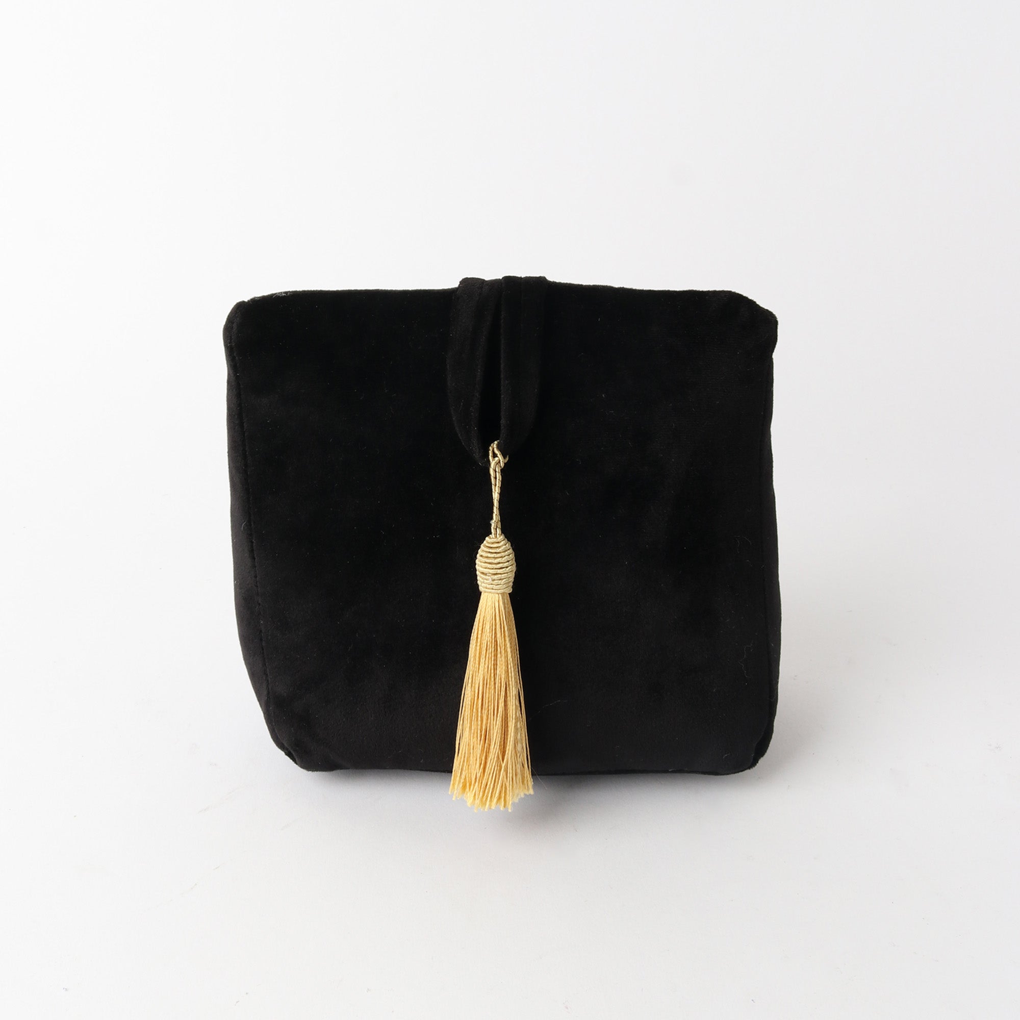 Le Forge Velvet Doorstop | Black
