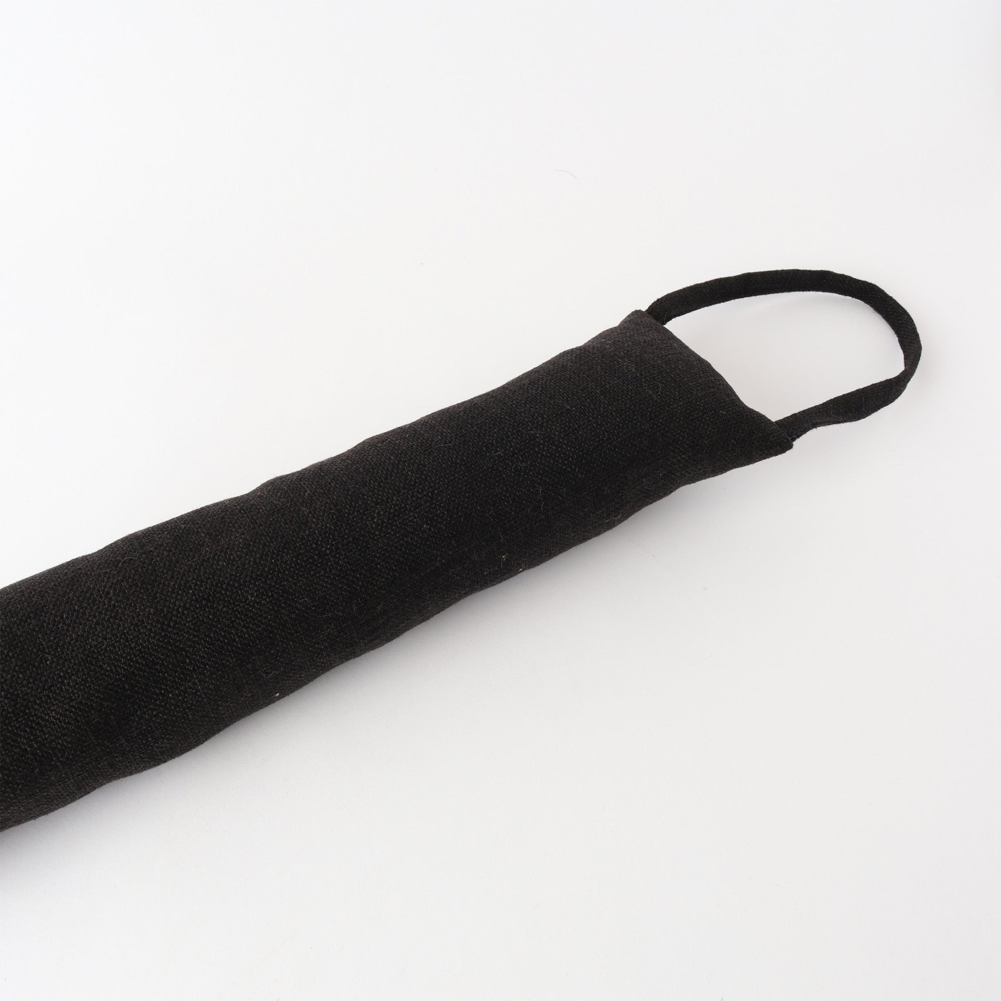 Le Forge Draft Stop Linen Look | Black