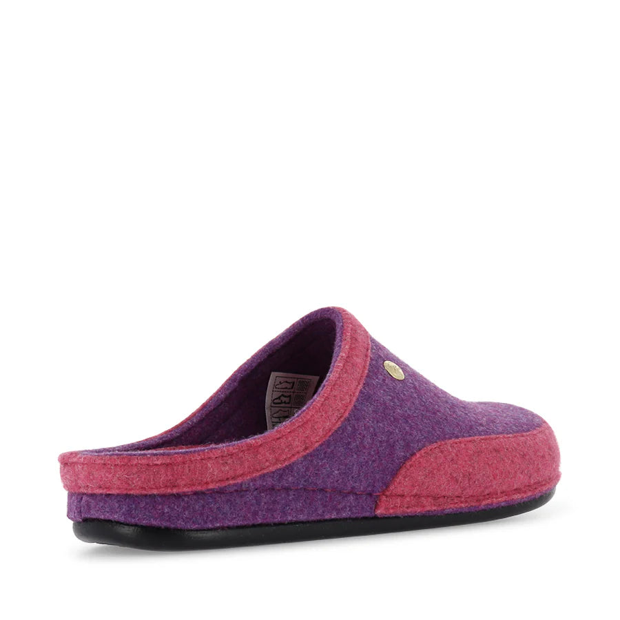 Dr Feet Hoola Slipper | Purple Mix