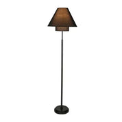 Le Forge Double Shade Floor Lamp | Black 160cm