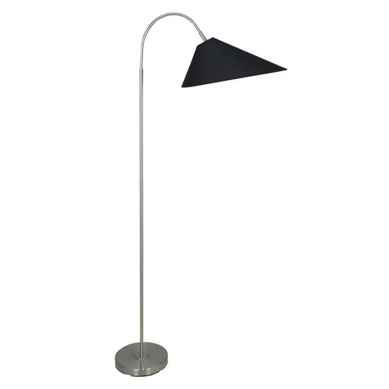 Le Forge Tijuana Floor Lamp | Black Shade