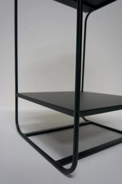 Saffron Inc Metal Planter Square | Black