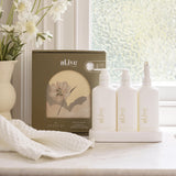 Al.Ive  Retreat Kitchen Trio + Waffle Towel Gift Set | Lemon Myrtle Honey Dew Gift Set