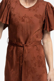New Lands Devon Dress | Cinnamon