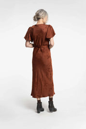 New Lands Devon Dress | Cinnamon