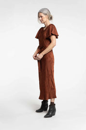 New Lands Devon Dress | Cinnamon