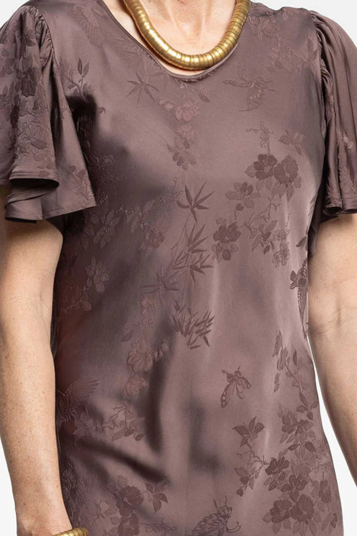New Lands Devon Dress | Graphite
