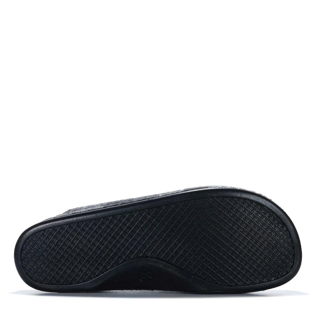 Dr Feet Heath Mens Slipper | Grey Tartan