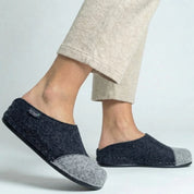 Dr Feet Hilda Slipper | Grey Mix